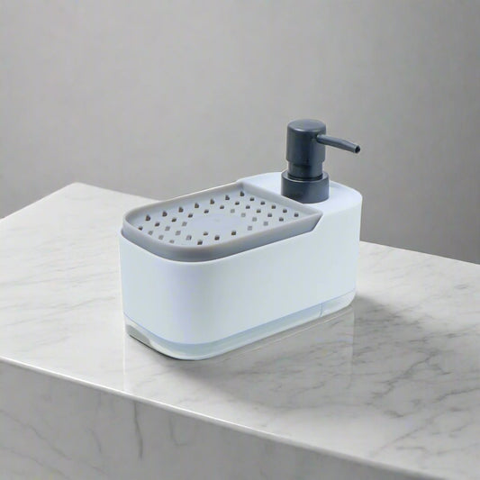 Soap Dispensing Sponge Saver with Soap Pump